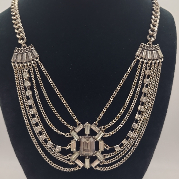 Unique Silver Necklace - Picture 2 of 4